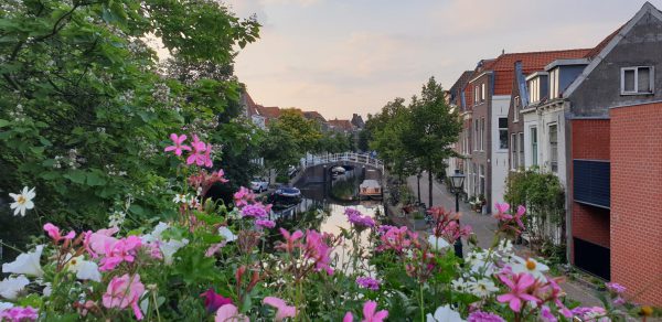 Grachten in Leiden
