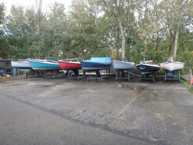 Winterstalling bij Vlietland Watersportcentrum Vlietland